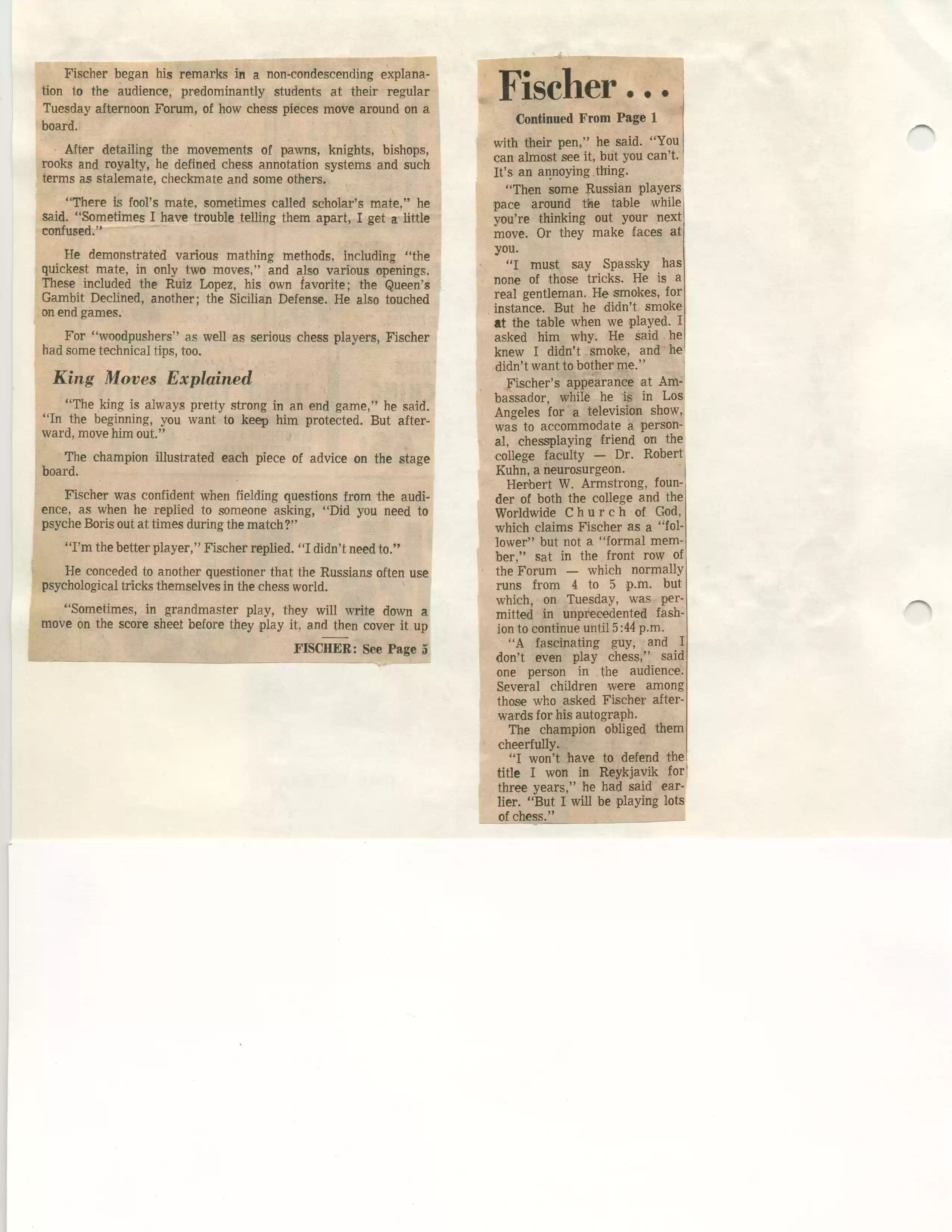 2. Pasadena Star News, 10-4-72